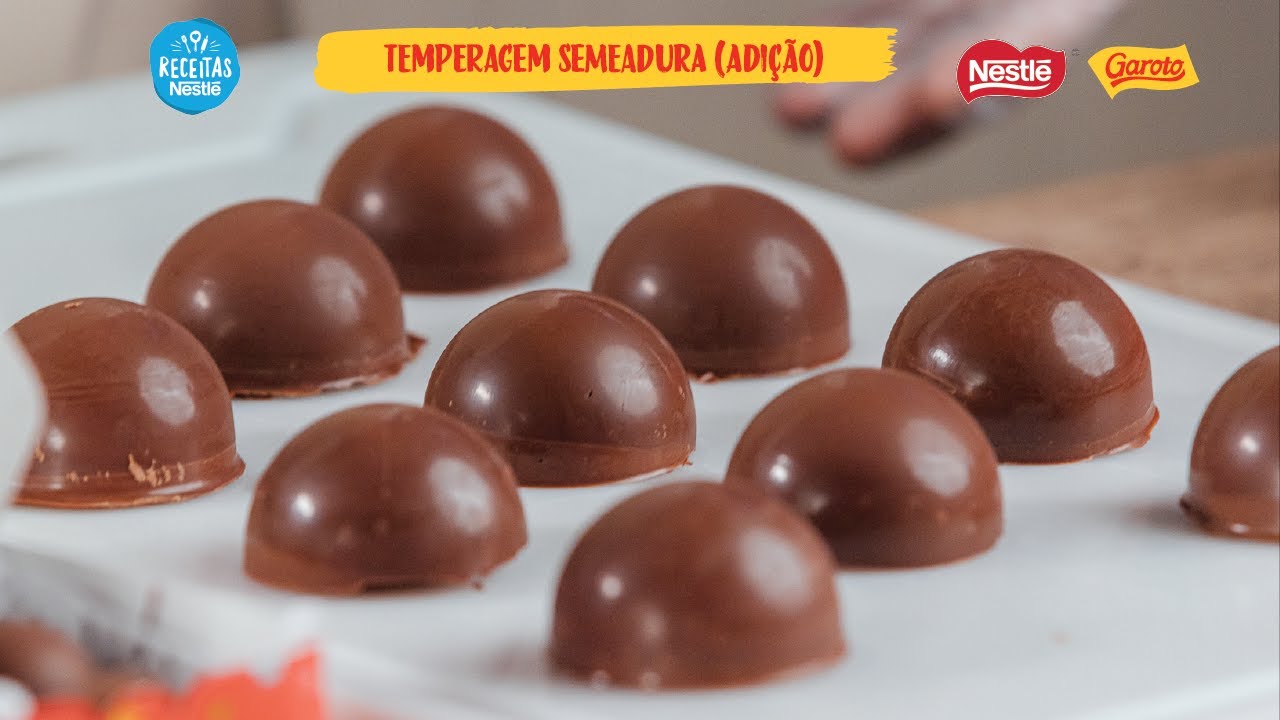 Temperagem por Adição ou Três Partes - Faça e Venda Receitas Nestlé