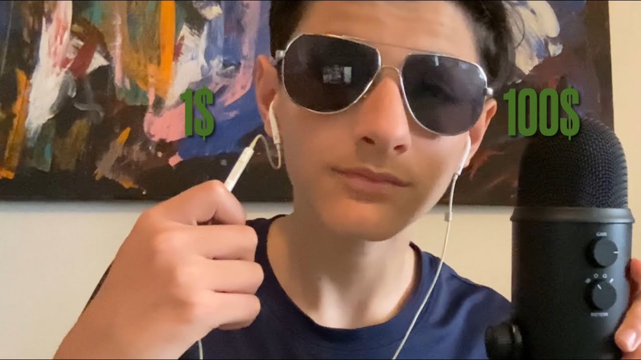 1$ Mic vs 100$ Mic ASMR💵