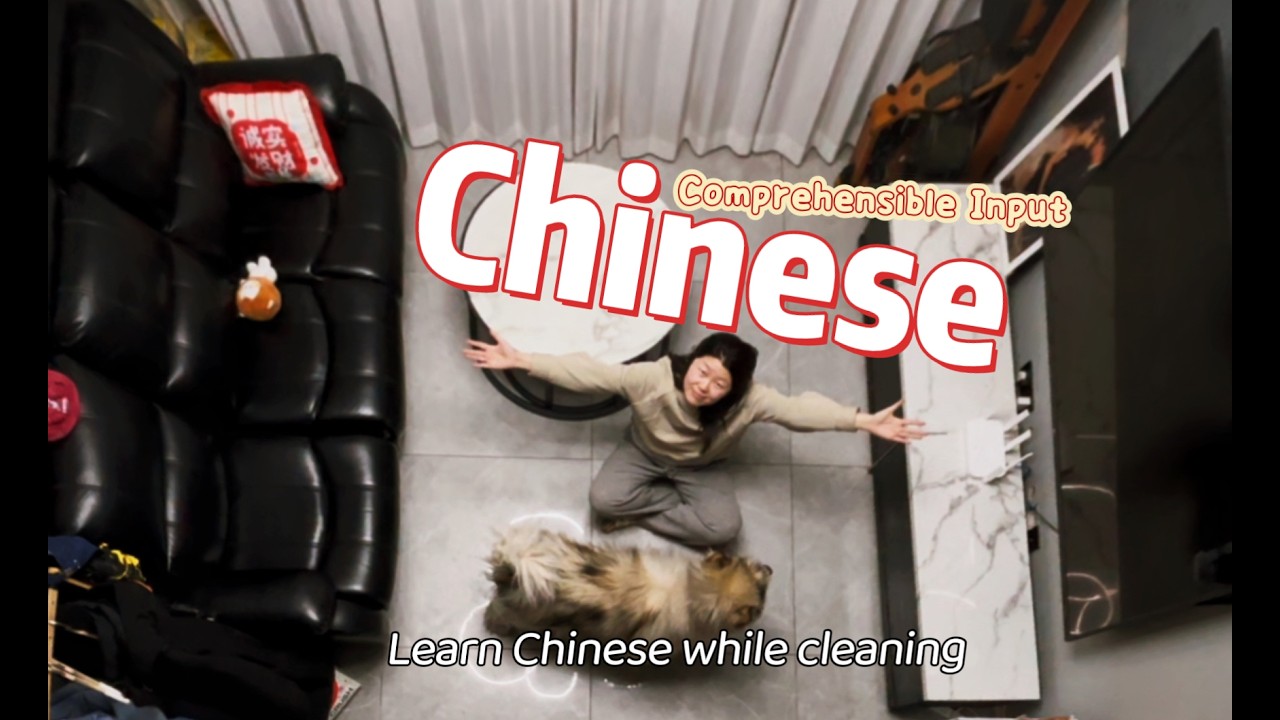 慢速情景中文|Learn Chinese by doning housework 通过打扫卫生学中文 |Comprehensible Input