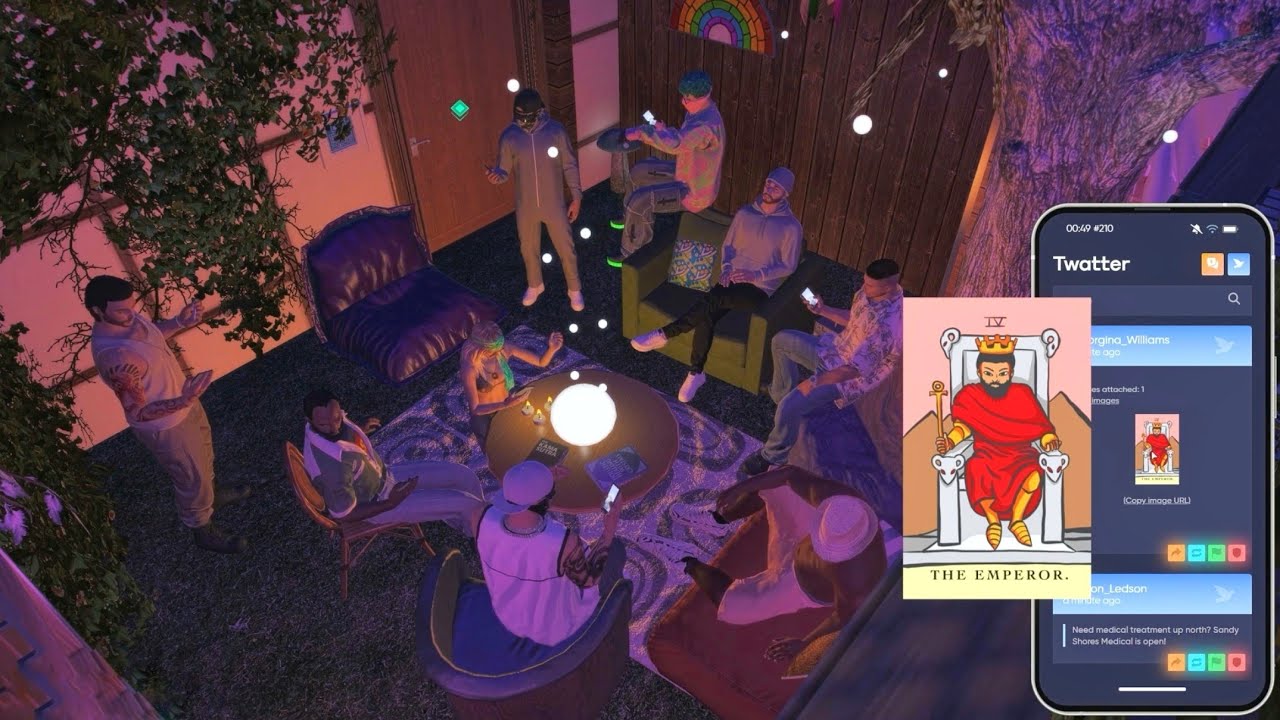 Ming Gets His Tarot Reading | NoPixel 4.0 | GTA