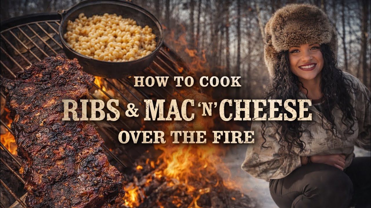 Ribs Over the Fire | Maple Whiskey BBQ & Cast-Iron Mac n’ Cheese