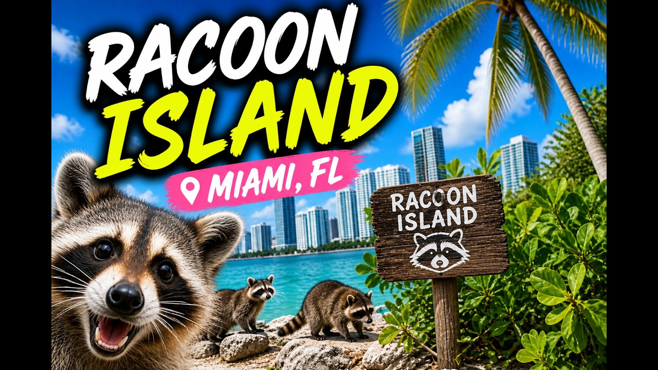 Is This Miami’s Best Kept Secret? Raccoon Island Adventure!