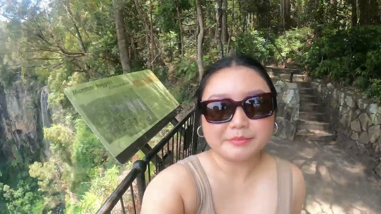 Hiking at Springbrook National Park