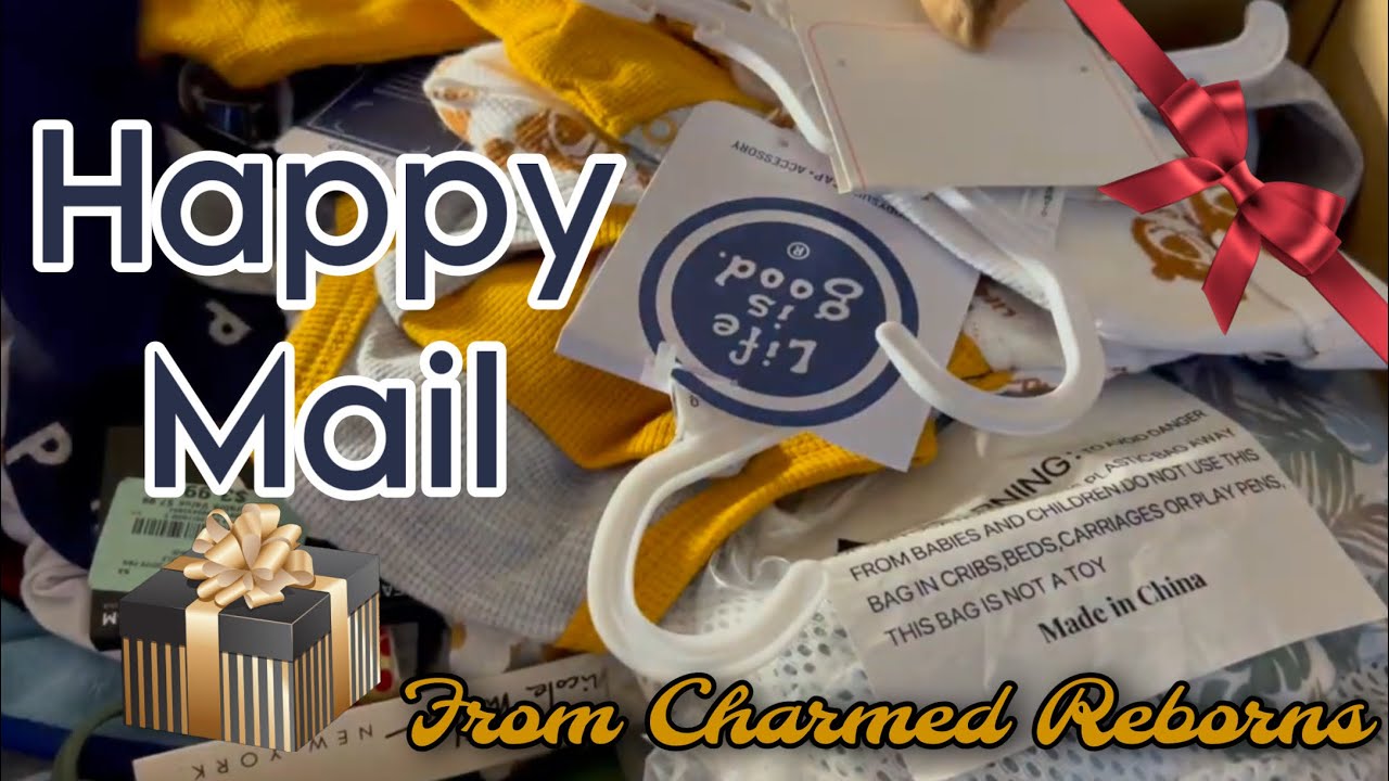 AWESOME REBORN HAPPY MAIL FROM @charmedreborns | Mya Reborns