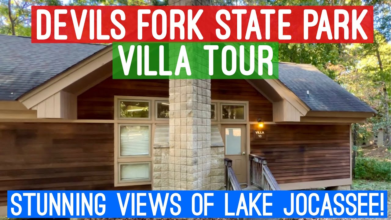 Devils Fork State Park Villas - Villa 13 Tour - Lake Jocassee Lodging with Stunning Views
