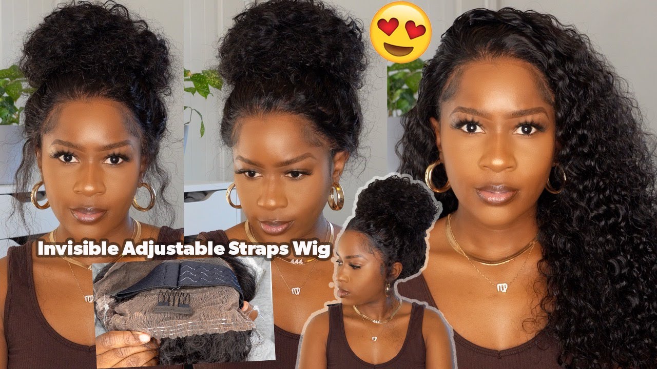 NEW Invisible Adjustable Strap Wig! 360 Lace Can Go Into A Ponytail Easy!! Must Have! Ashimary Hair