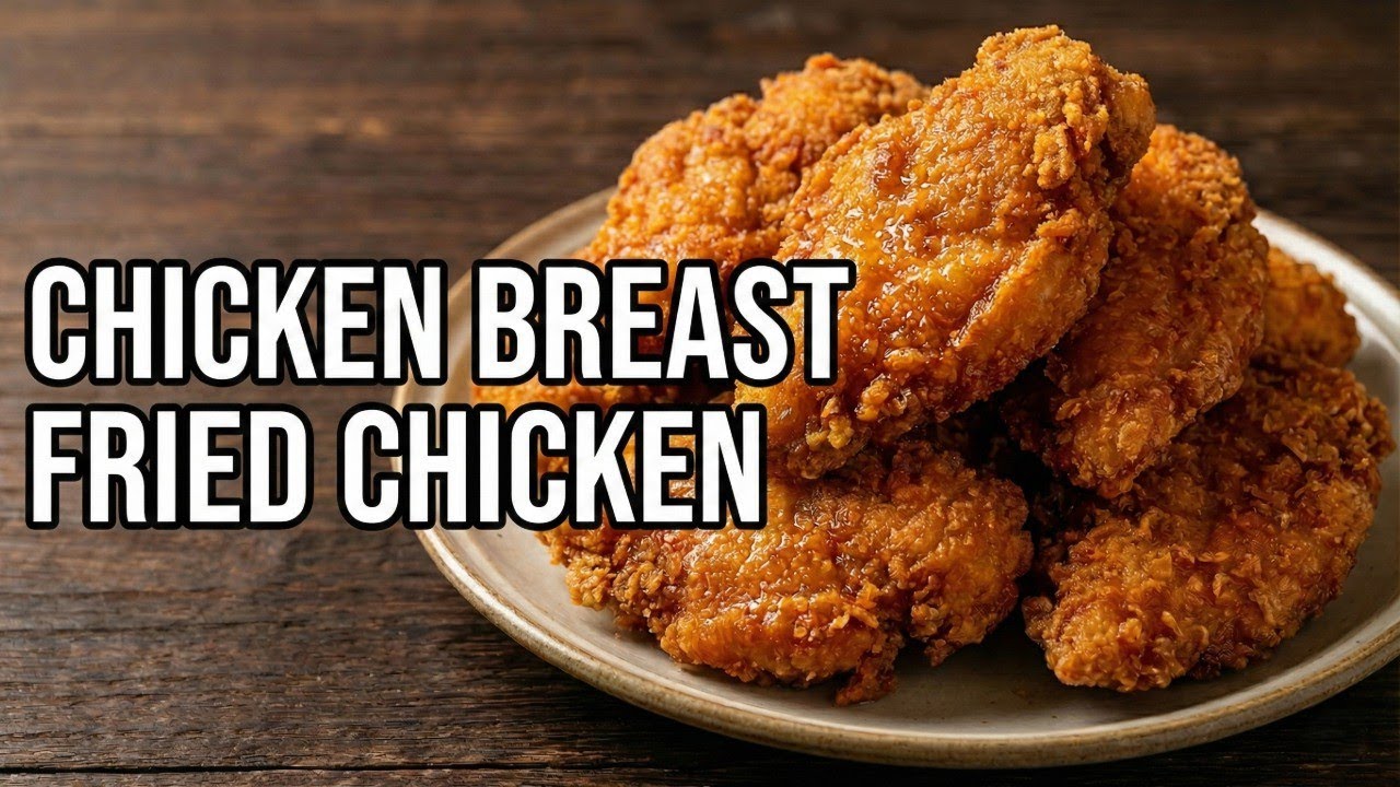 【Japanese Chef’s Recipe】High-Protein Fried Chicken Made with Chicken Breast | Best Value