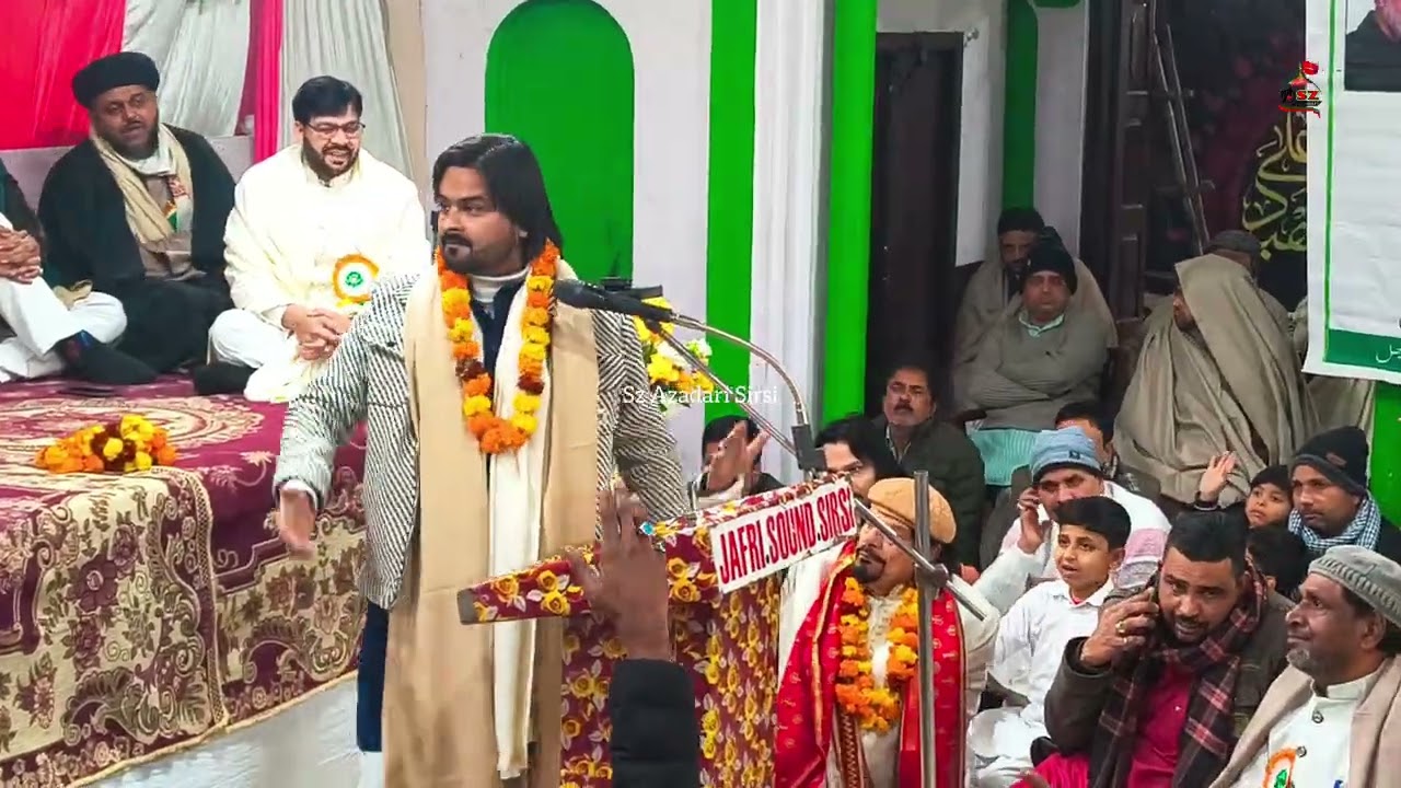 Karbala Wale He Bala Ke Khuddar Nikle | Ali Kabir Zaidi 4 Shaban Abbas Day 2026 | Sz Azadari Sirsi 