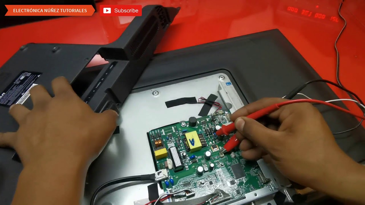👉 REPARAR TV LED RCA SOLO DESTELLOS DEL Backlight, ✅fuente pulsativa solución💯