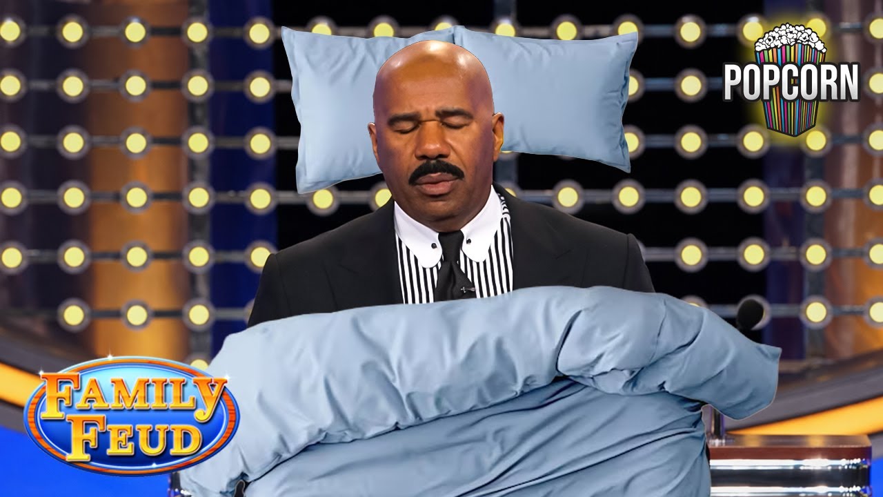 Best SLEEP Questions That BROKE Steve Harvey! | Family Feud