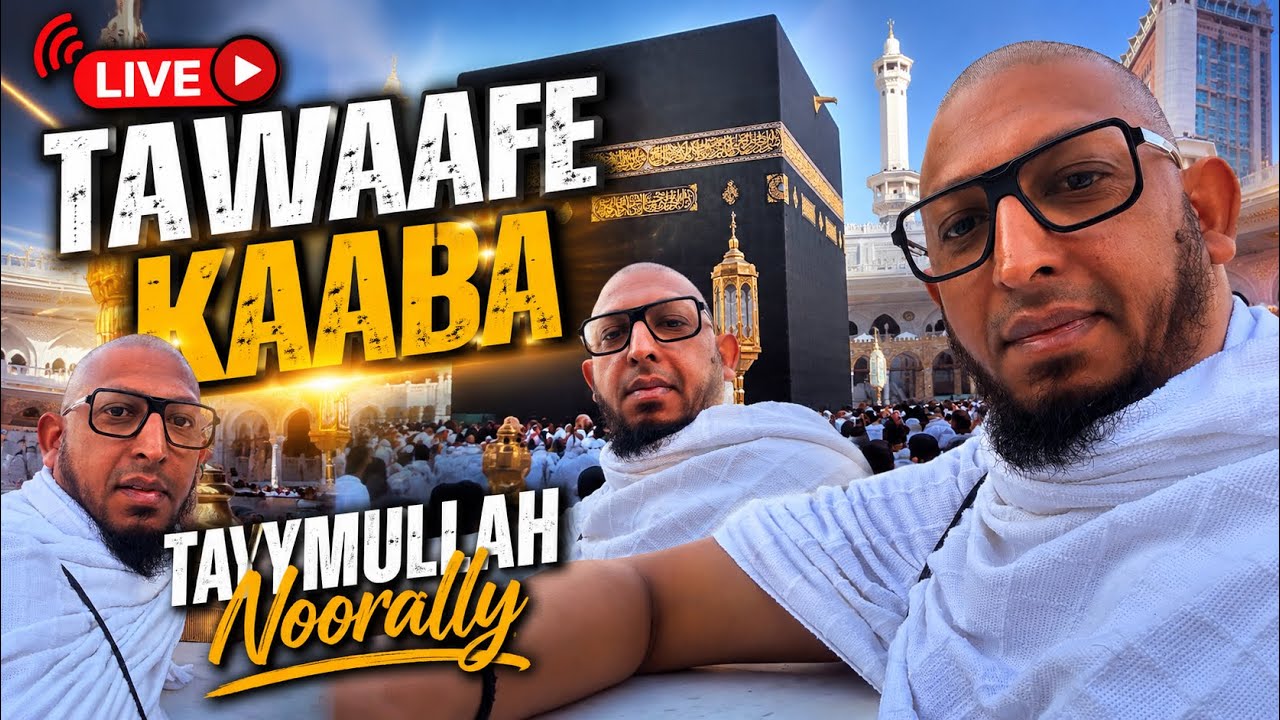 Live Tawaaf Special II Watch Like & Comment #qicmauritius 