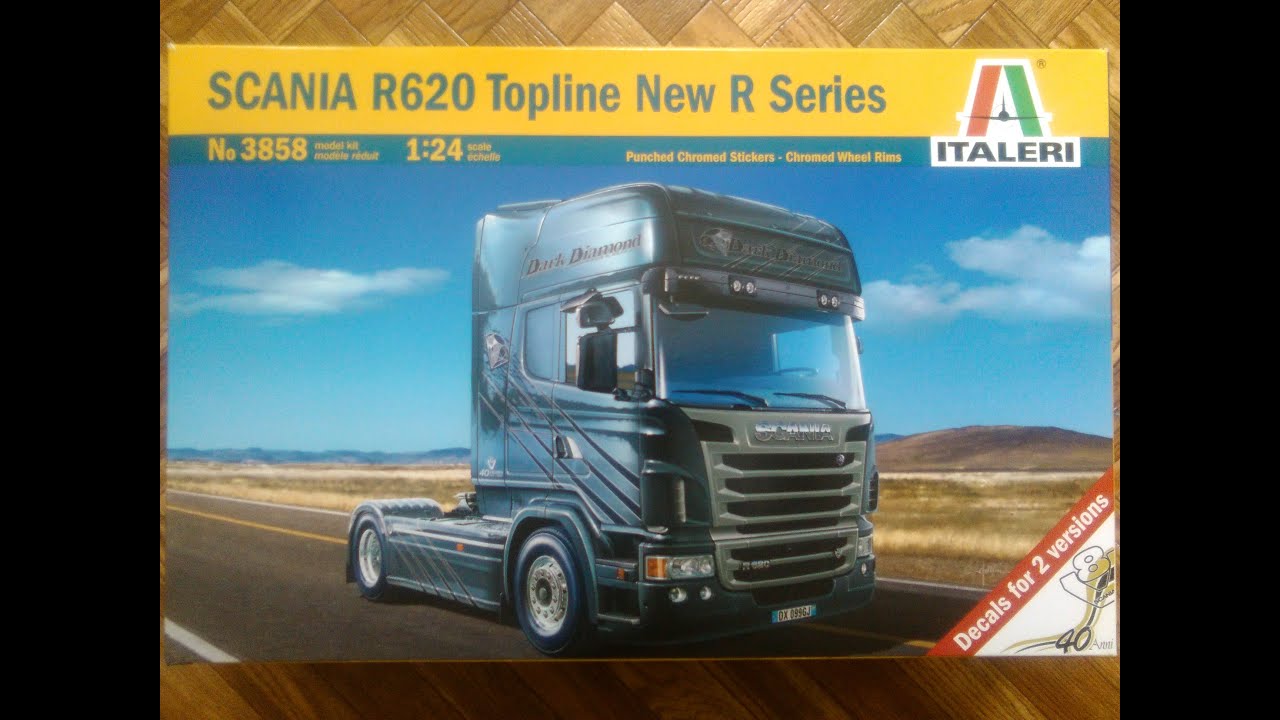 SCANIA R620 TOPLINE / italeri 1:24