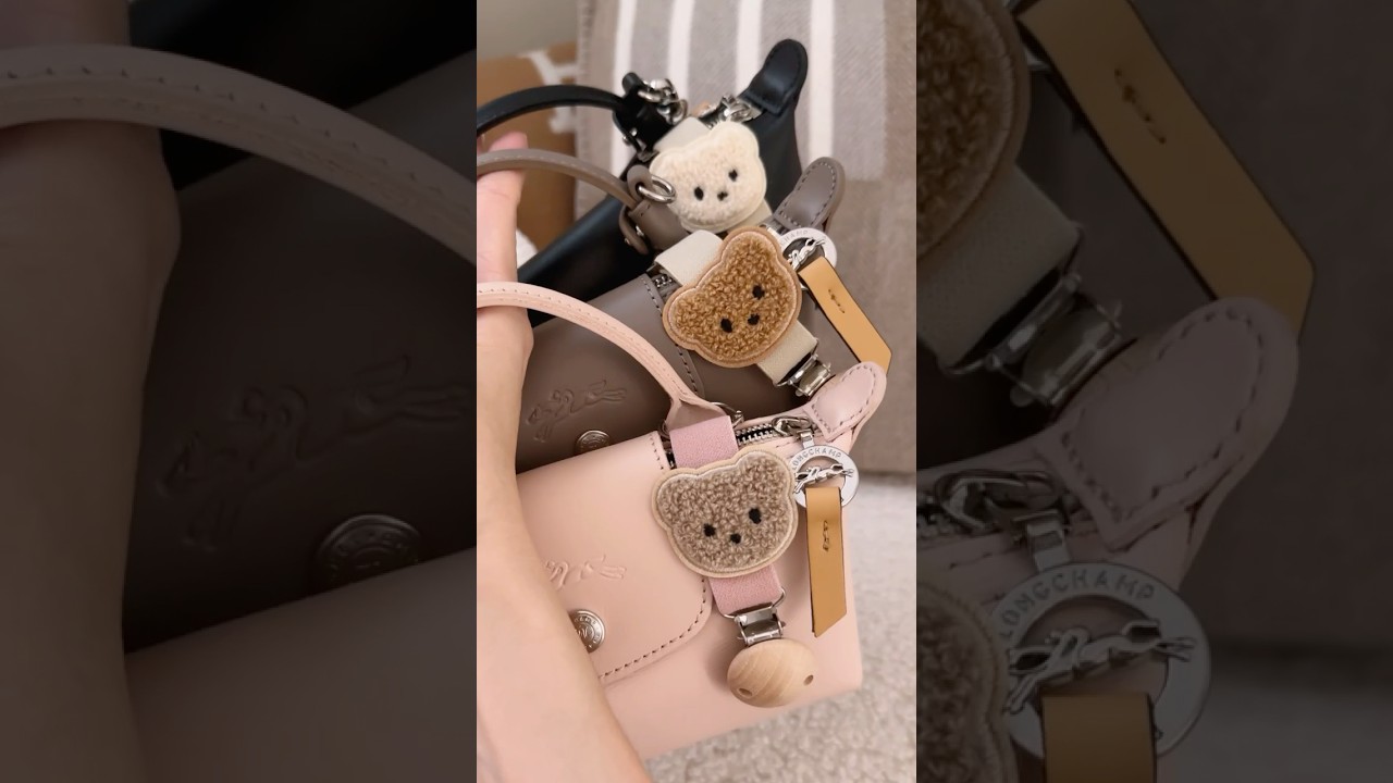 Decorating my LongChamp Mini Pouch!