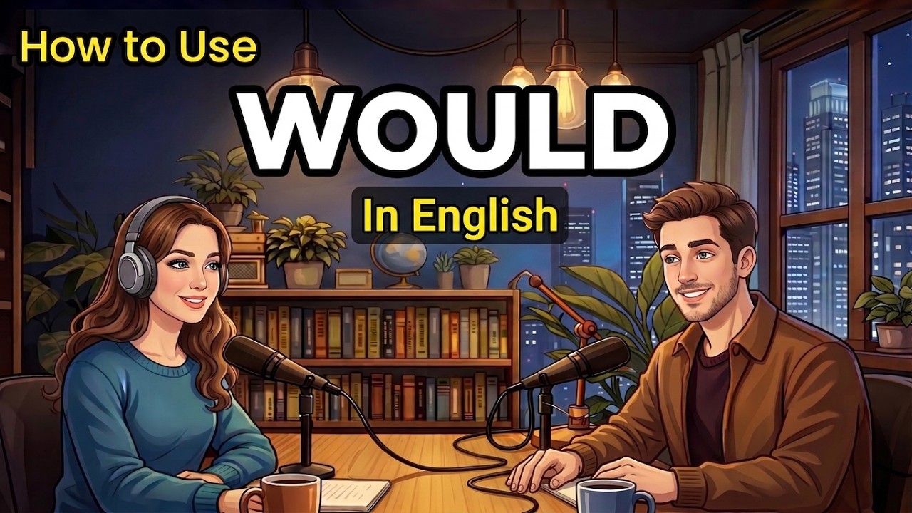 How to Use “WOULD” in Everyday English Conversation | Easy English Conversations
