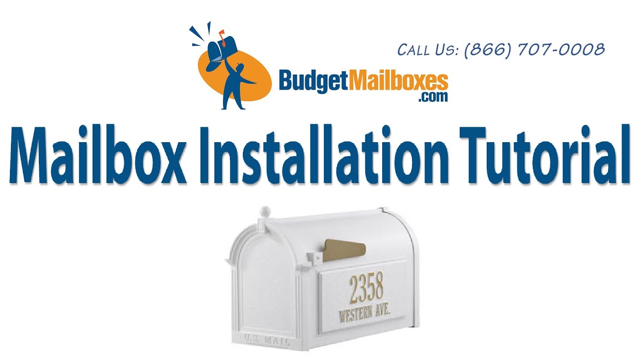 How to Install a Whitehall Address Plaque