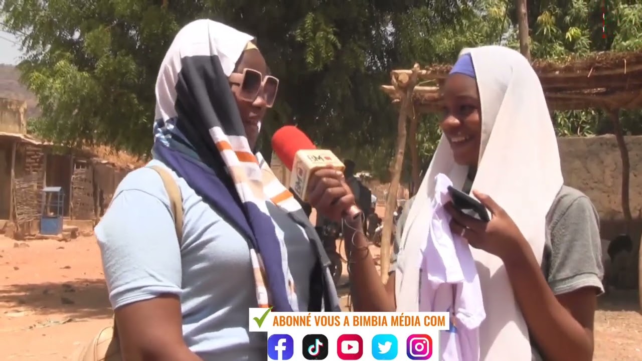 BIMBIA MÉDIA MICRO TROTTOIR avec les élèves du lycée Public de Kita