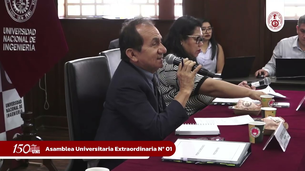 ASAMBLEA UNIVERSITARIA EXTRAORDINARIA PRESENCIAL Y VIRTUAL N°01 DE FECHA 13-02-26