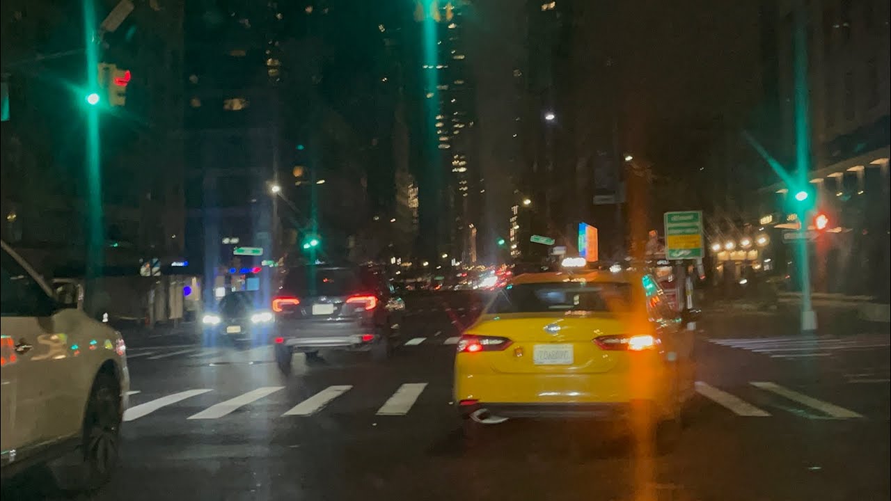 Driving in the rain day 🌧️ in Brooklyn New York,NY United States of America 🇺🇸. 4K
