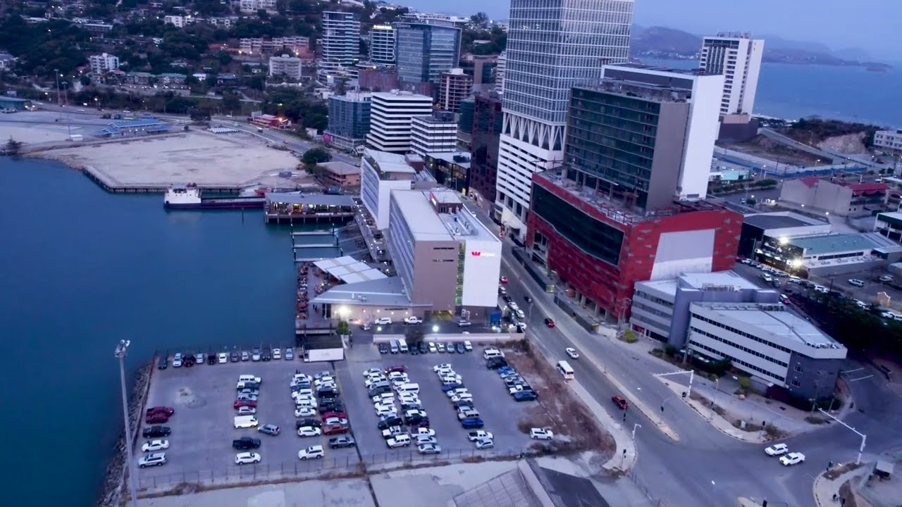 Chasing sunsets at Alibi Bar & Grill – Port Moresby Waterfront drone footage
