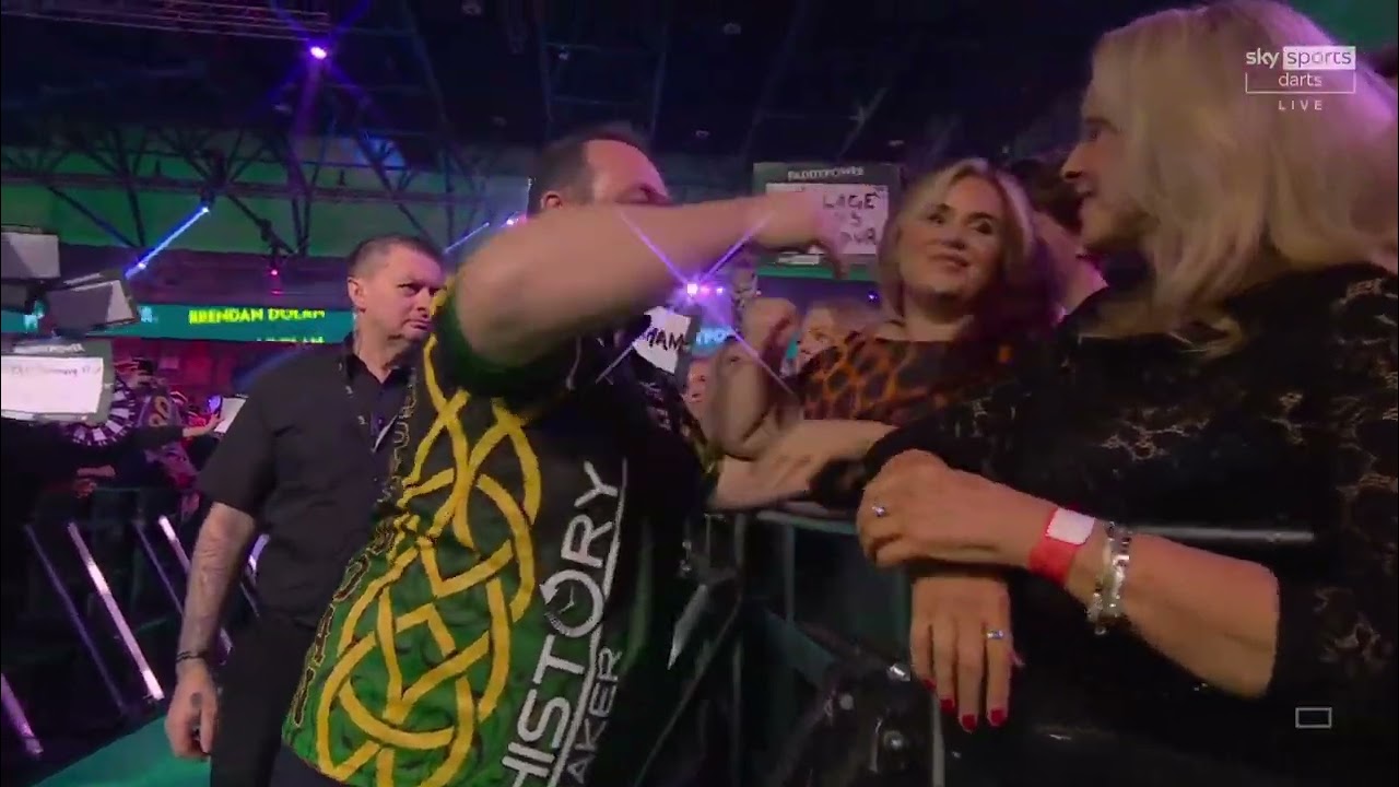 Brendan Dolan Walk on - World Darts Championship 2025 R3
