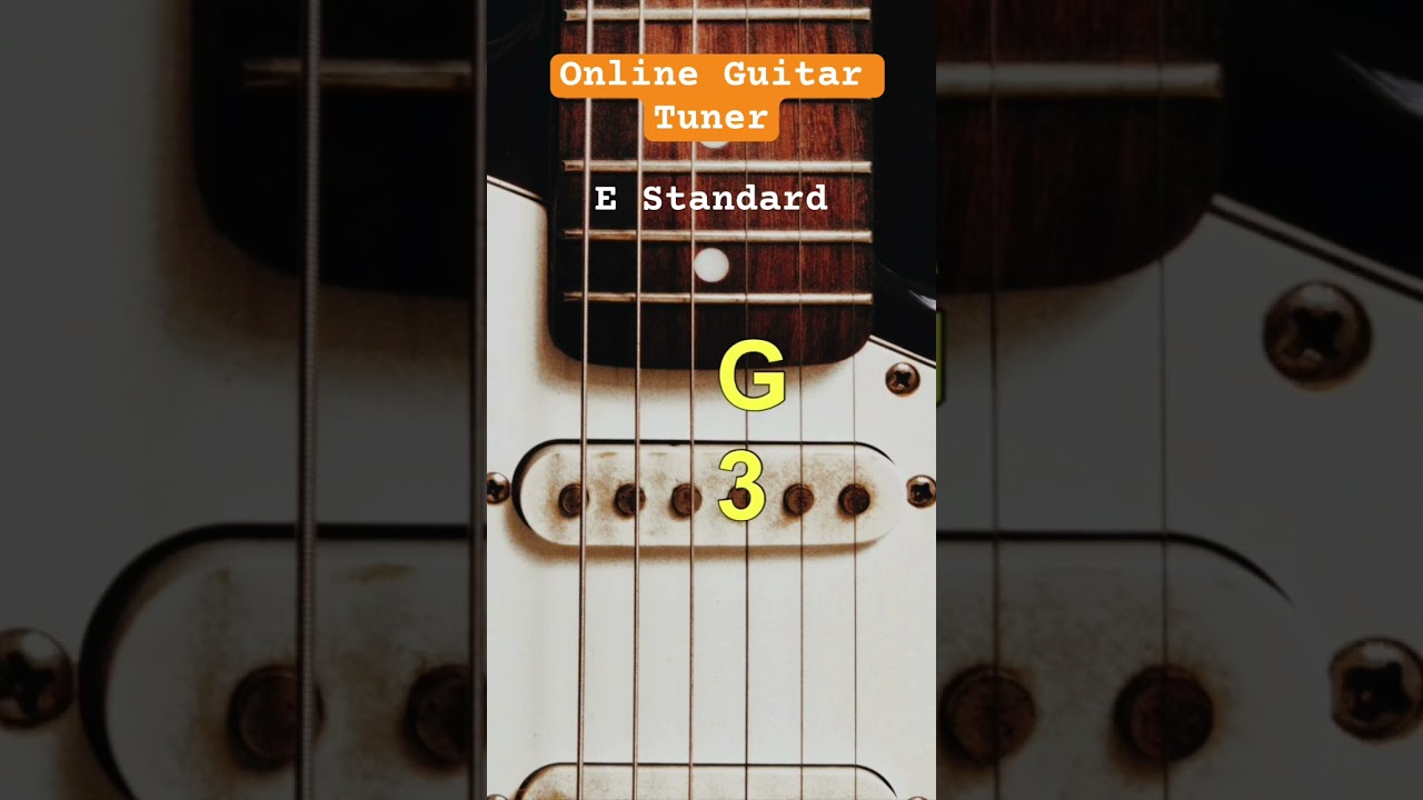 Online Guitar Tuner - E Standard
