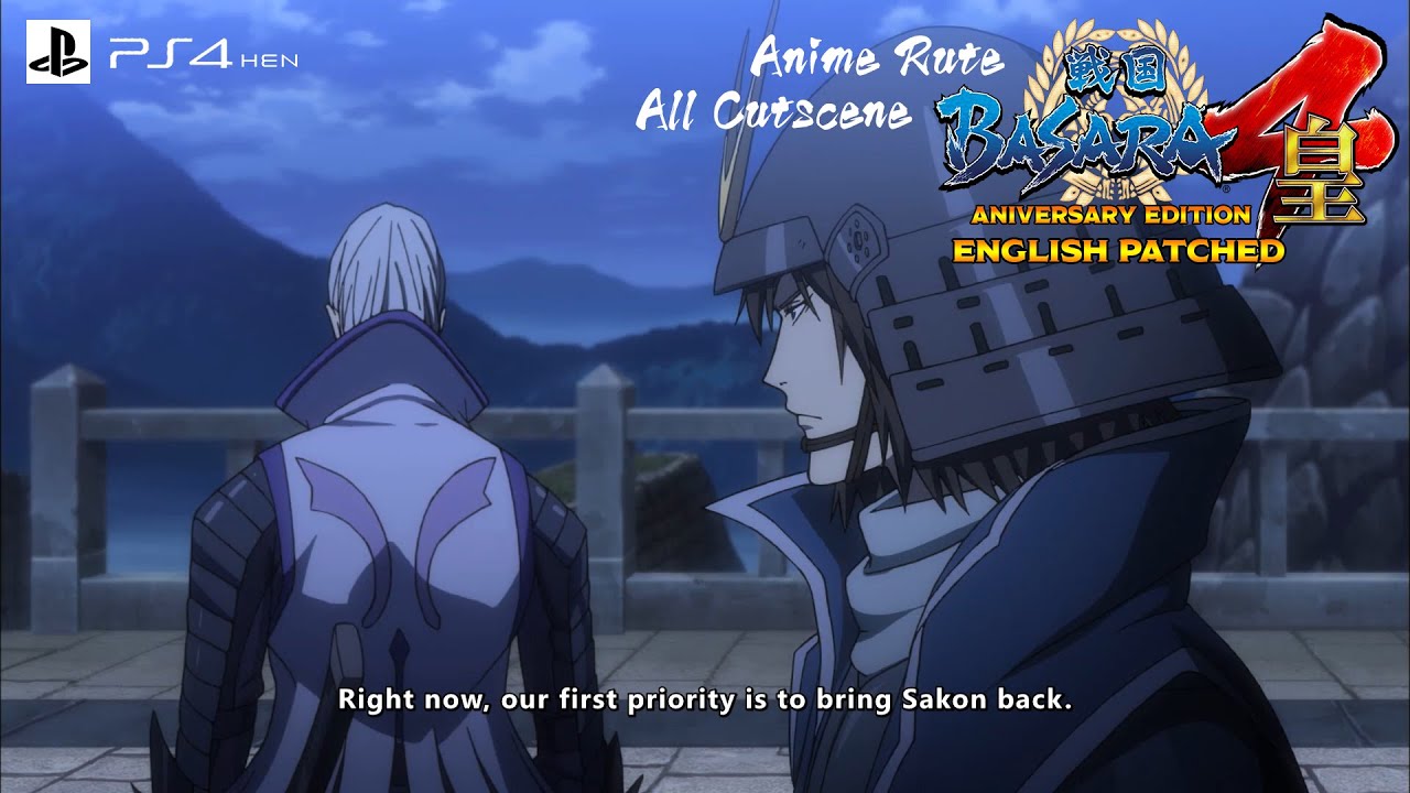 All Cutscene Anime Rute Sengoku BASARA 4 SUMERAGI English Patched [PS4]