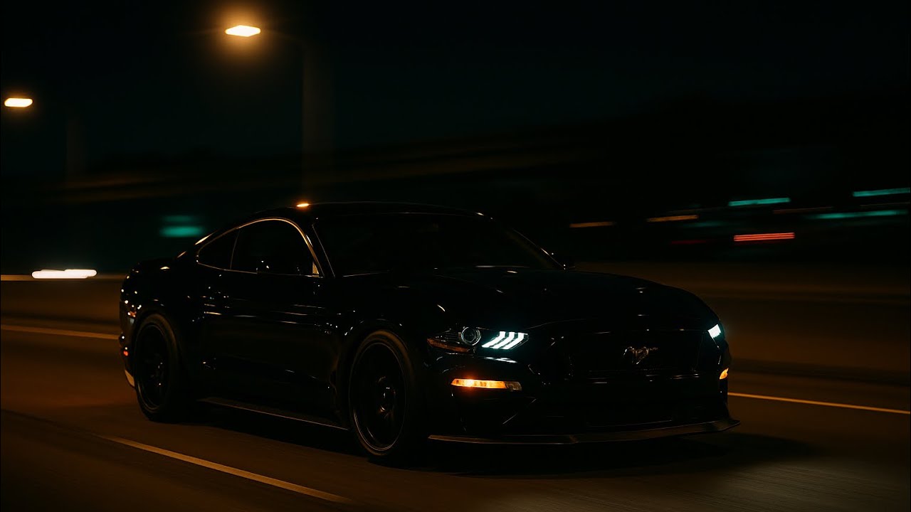 POV Late Night Drive Mustang GT (Loud Pulls)