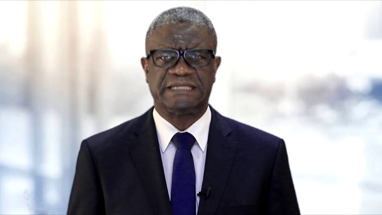 Dr Mukwege sur la Table Ronde sur la Justice transitionnelle en RDC