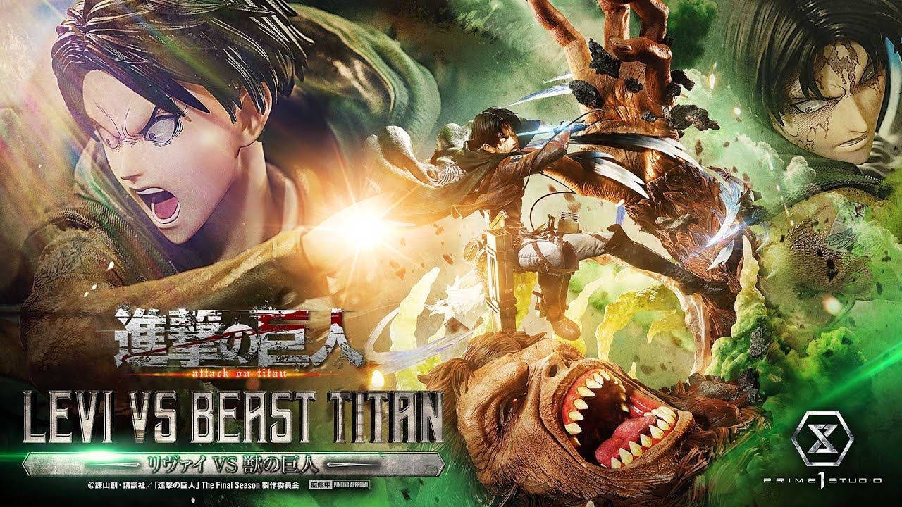 Levi versus Beast Titan | Product PV | Prime 1 Studio