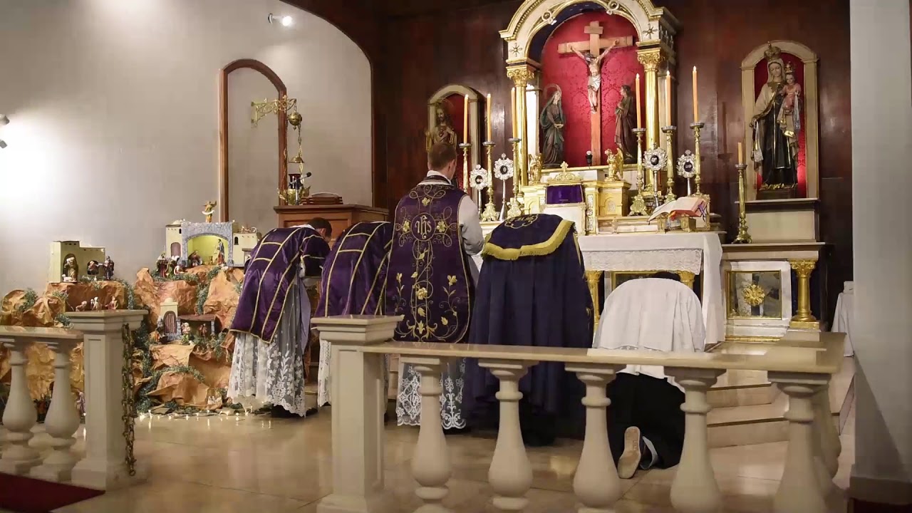 Primer Misa del R.P. Pablo Biancheti, FSSPX