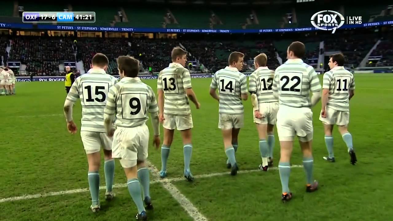 Rugby Varsity Match Oxford University v Cambridge University 2014