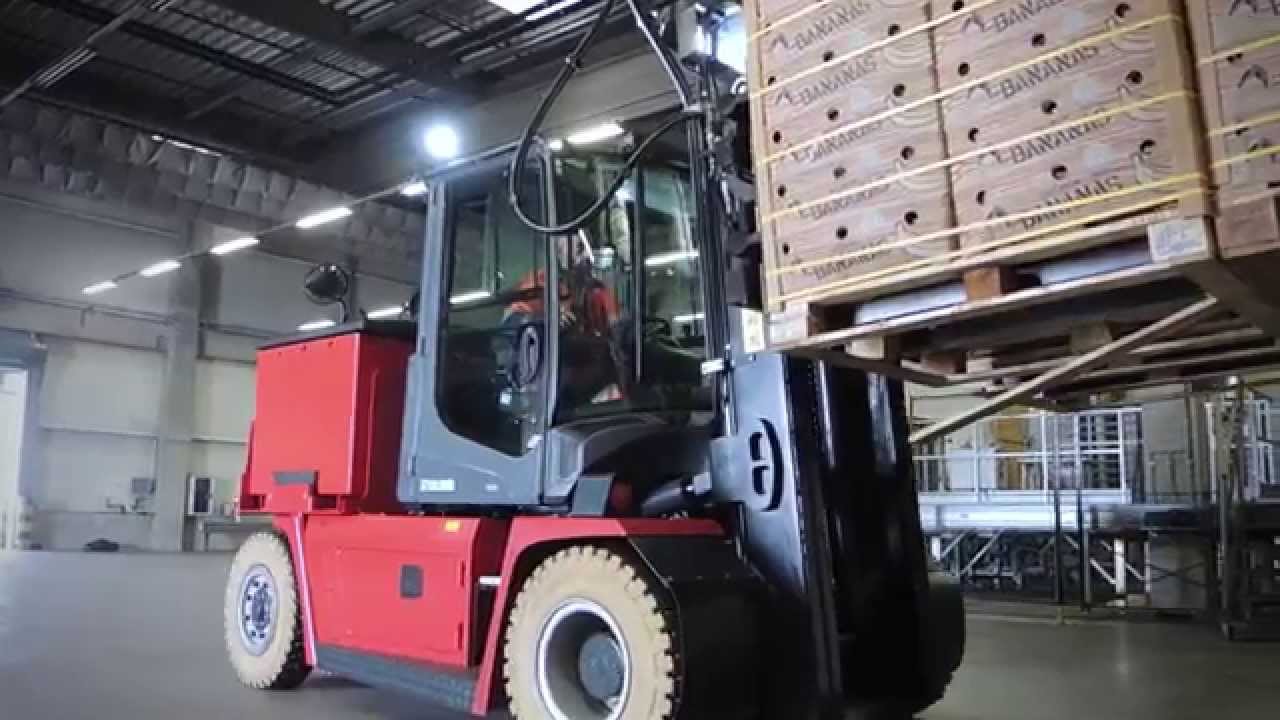 Kalmar ECG50-90 electric forklift with 180 degrees turnable seat