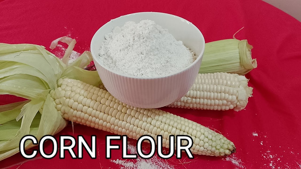 How To Make CORNFLOUR @ Home || Corn Starch Recipe || 1 ingredient Soup Thickener