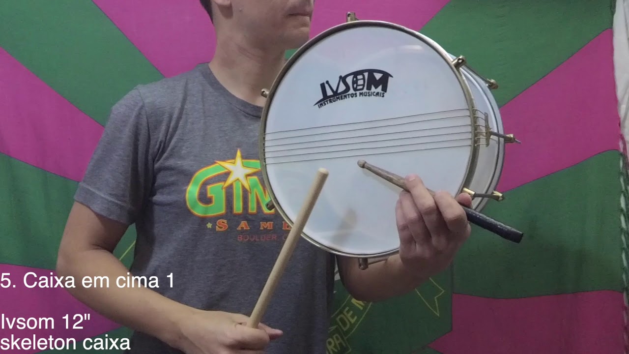 10 Samba Rhythms for Caixa