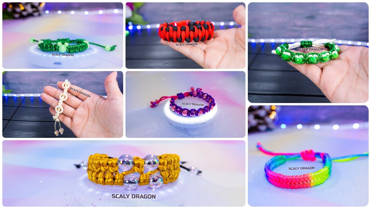 7 Pulseras que te encantaran por fáciles y rápidas de hacer en macramé