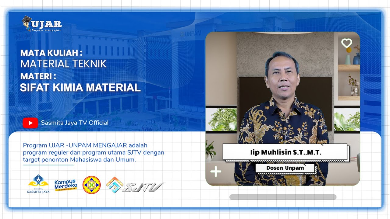 UJAR MATERIAL TEKNIK PTM 8 SIFAT KIMIA MATERIAL