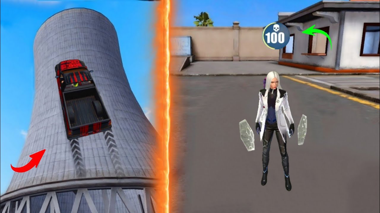 CAR IN BIMASAKTI TOWER + SONIA NEW TRICK 🤯 FREE FIRE TIPS AND TRICKS 🤩 FREE FIRE BUGS 🔥