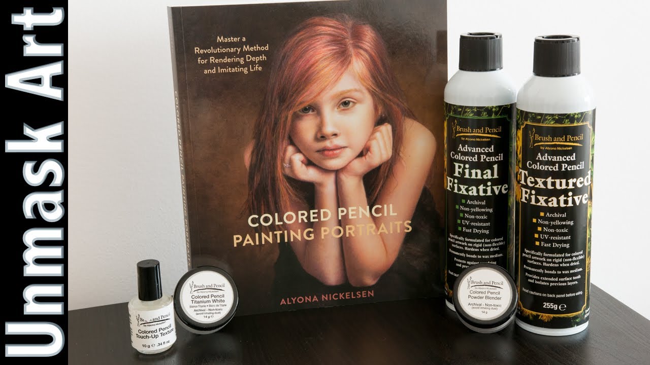 Colored Pencil Painting Portraits by Alyona Nickelsen | Book Review