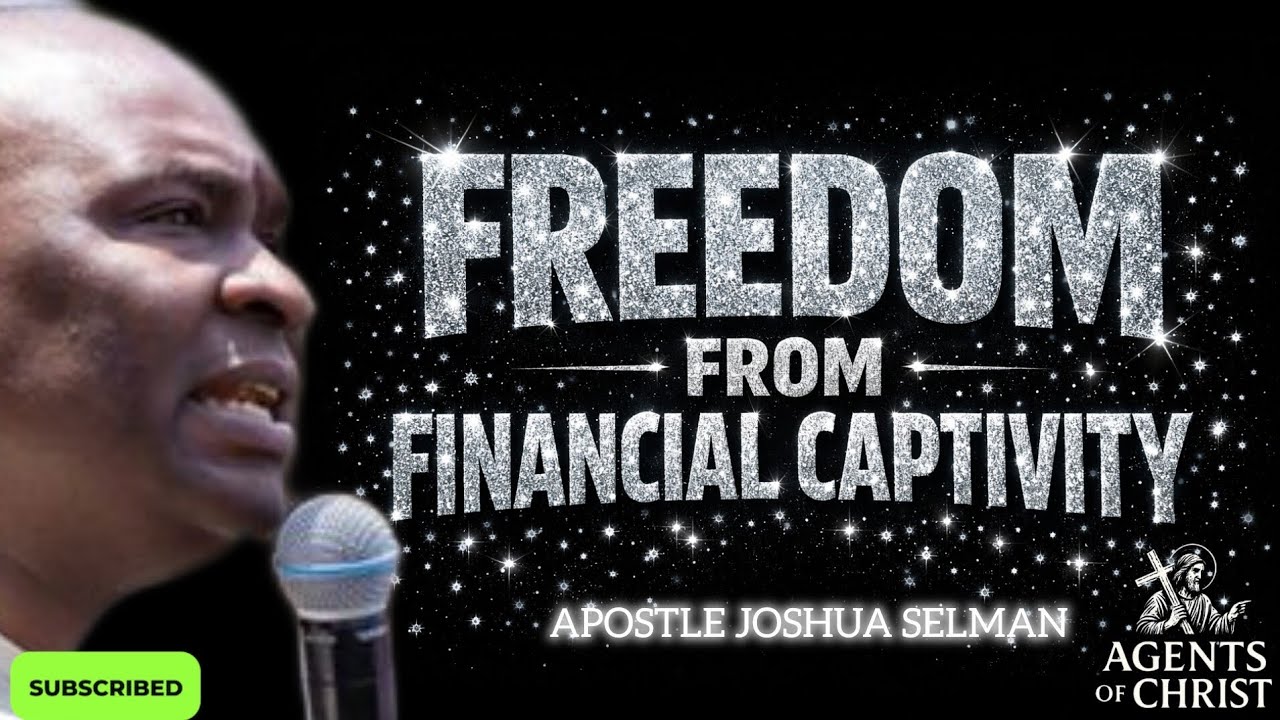 YOU MUST FIGHT POVERTY BY ALL MEANS POSSIBLE -APOSTLE JOSHUA SELMAN 