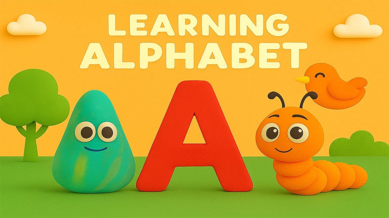Let’s Learn Letter A!  Fun ABC Video for Children