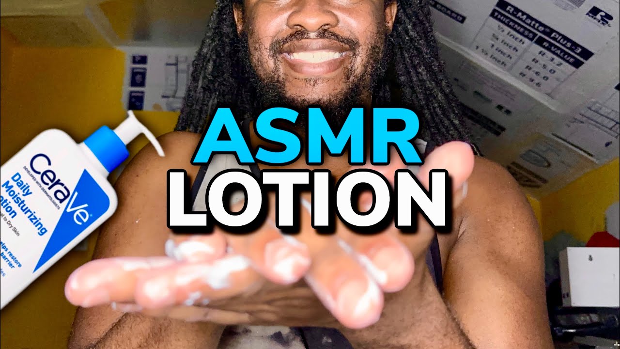 ASMR HAND LOTION SOUNDS