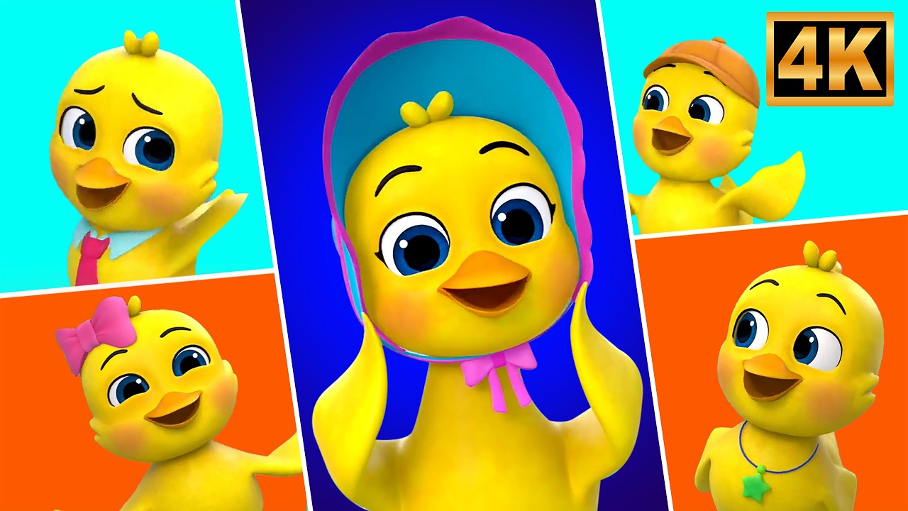 Five Little Ducks - Count 5, Nursery Rhymes & Kids Songs by Baby Bob