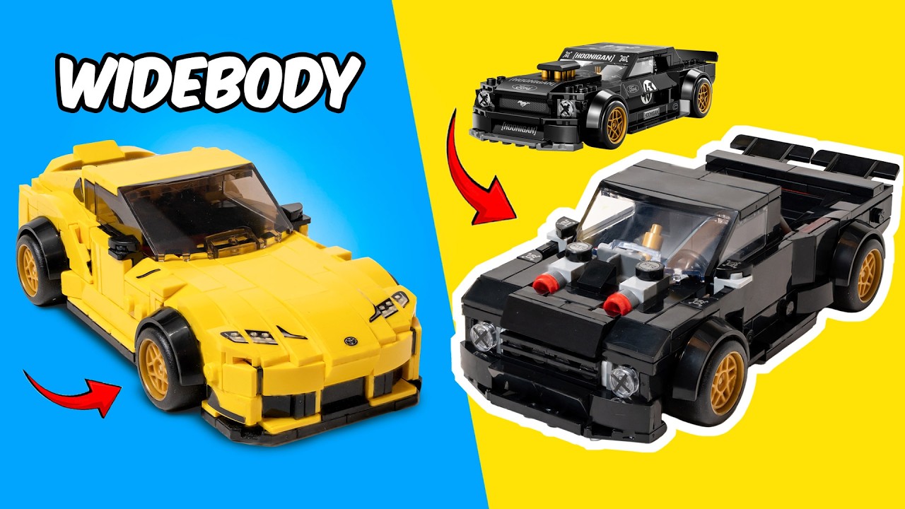 I UPGRADED LEGO Cars With Crazy Ideas...