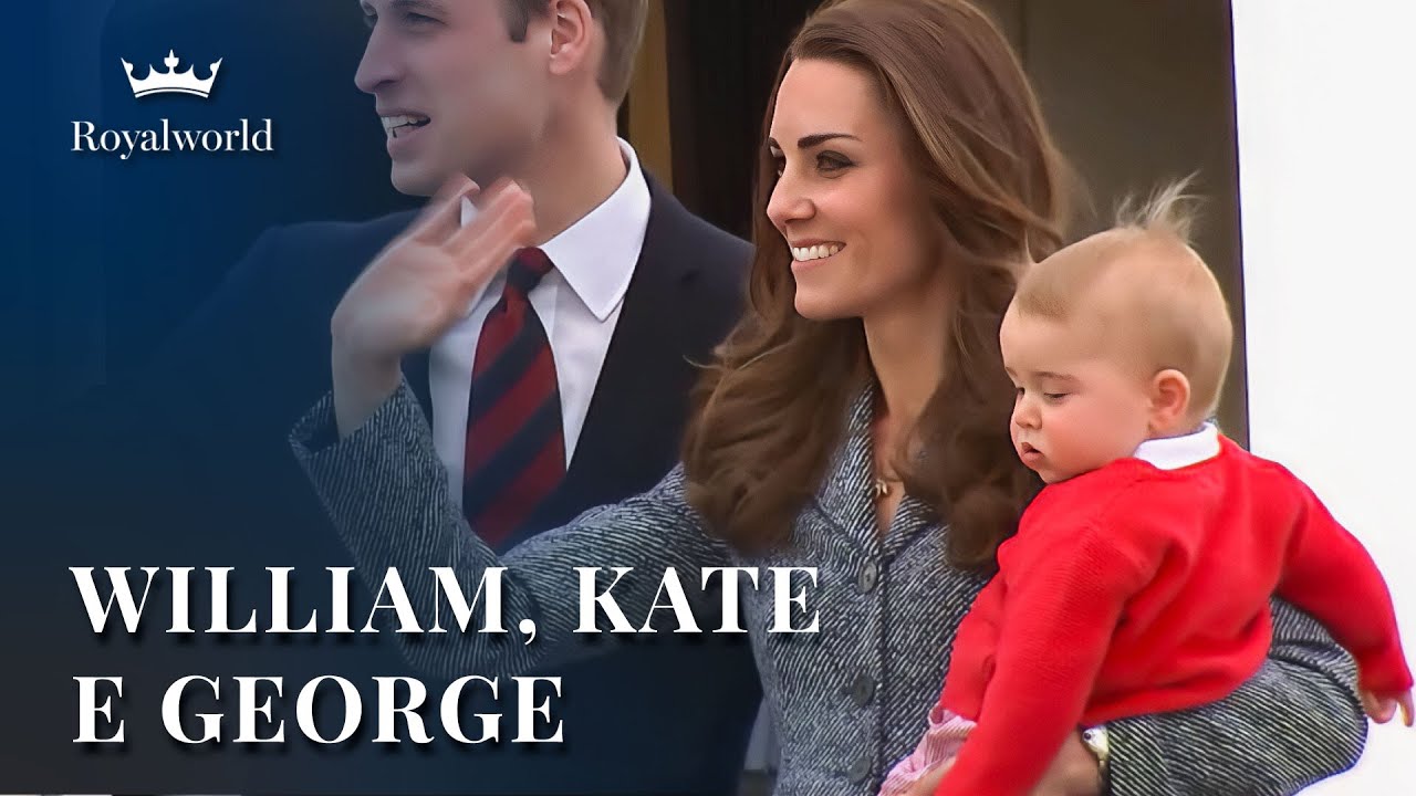 William, Kate e George  - Uma Nova Família Real | uma nova geração