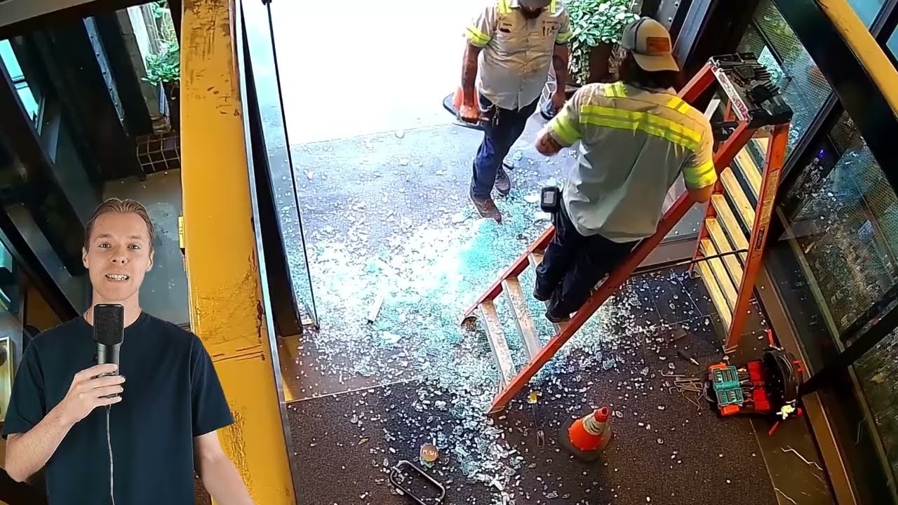 Посмотрите, что Иногда Снимают Камеры Видеонаблюдения!