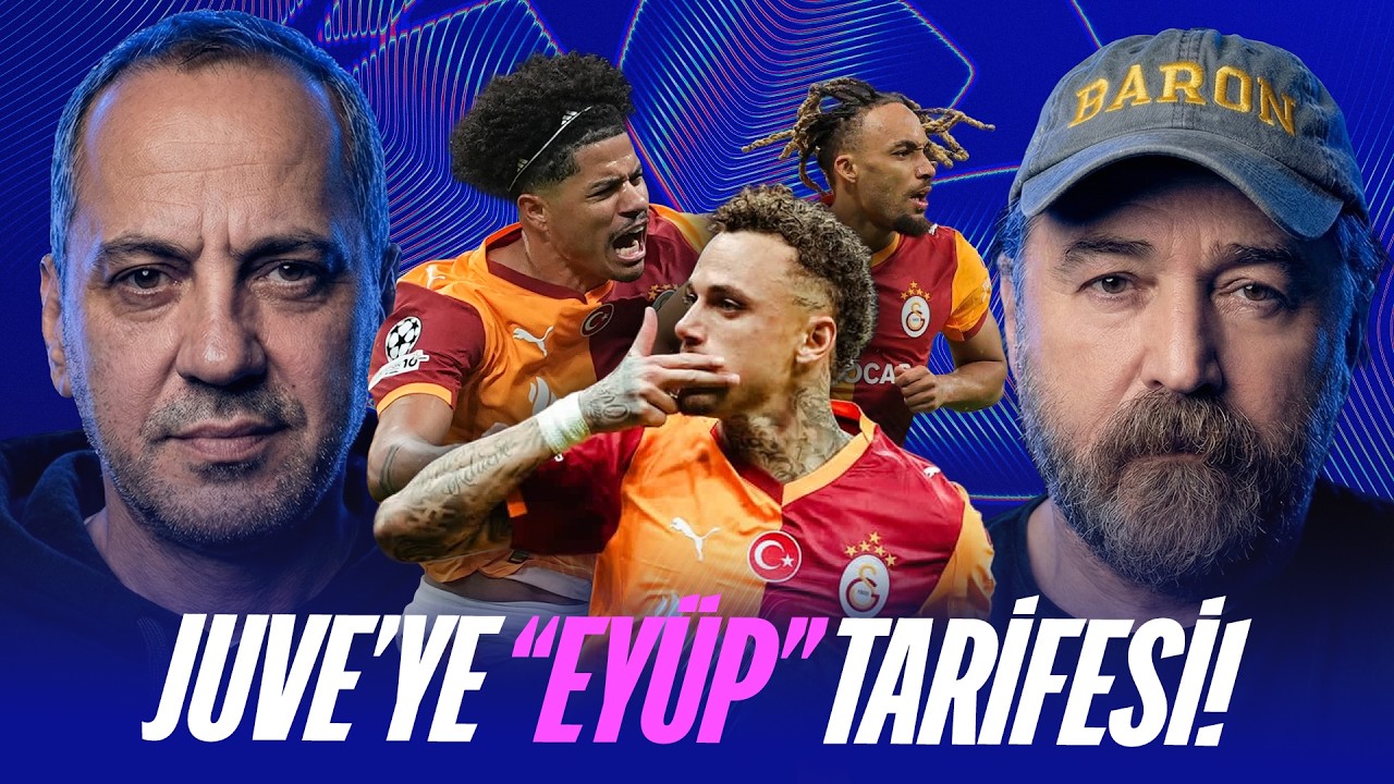 Galatasaray Juventus | Şampiyonlar Ligi | Maç sonu yayını | Haluk Yürekli - İbrahim Seten