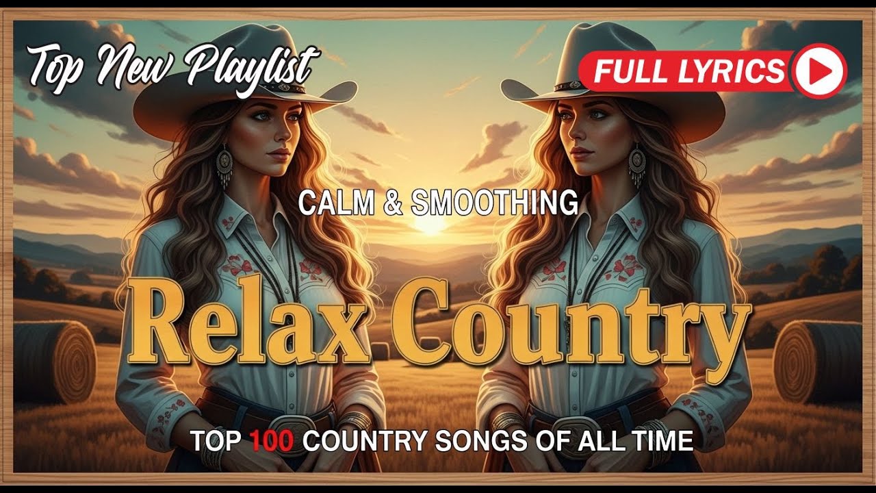 Wander Through Golden Fields Gentle Country Guitar Relaxing Playlist With Lyrics
