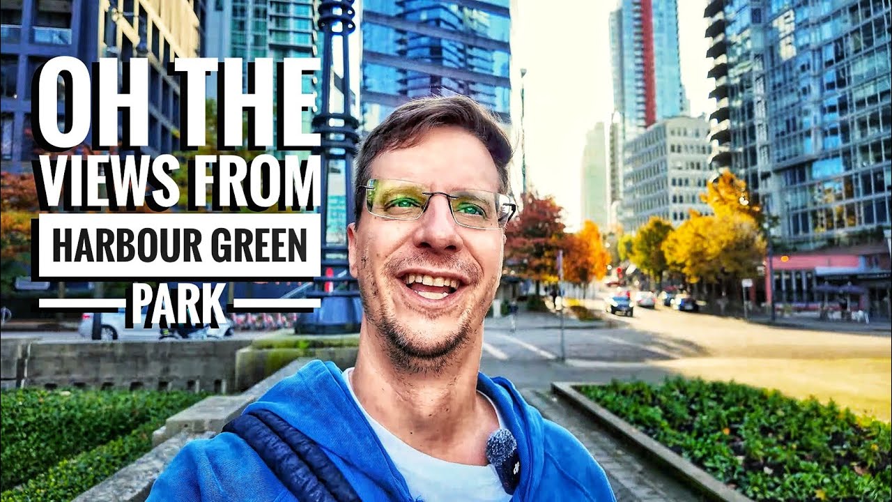Атмосфера Ванкувера 🇨🇦 &mdash; какие виды! Из парка Харбор-Грин ⛰️🌊