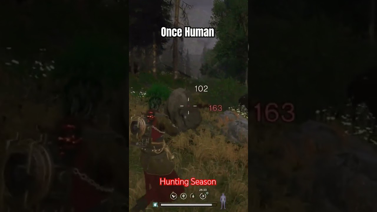 Time to hunt some buffalo 🦬 Near my home 🏡 For the meat and skin 🍖 in Once Human 💀