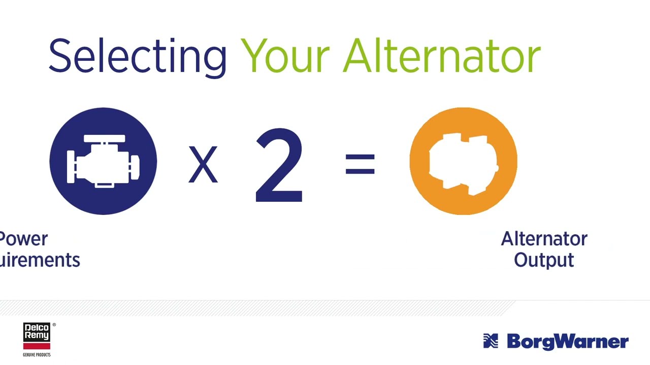 Benefits of Oversizing an Alternator | Delco Remy Tech Tip